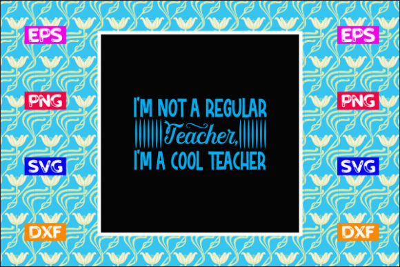 Teacher SVG Design – A Bold Graphic Asset for Creative Publishers