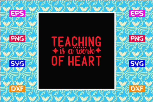 Teacher SVG Design – A Heartfelt Graphic for Crafts