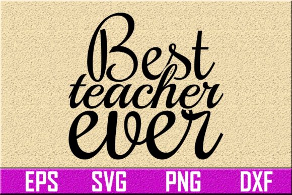 Teacher SVG Design: A Versatile Asset for Crafts and Local Business Branding