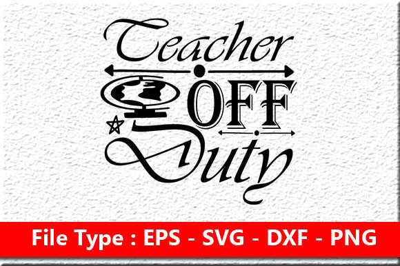 Teacher SVG Design: A Versatile Graphics Asset for Crafts and Merch