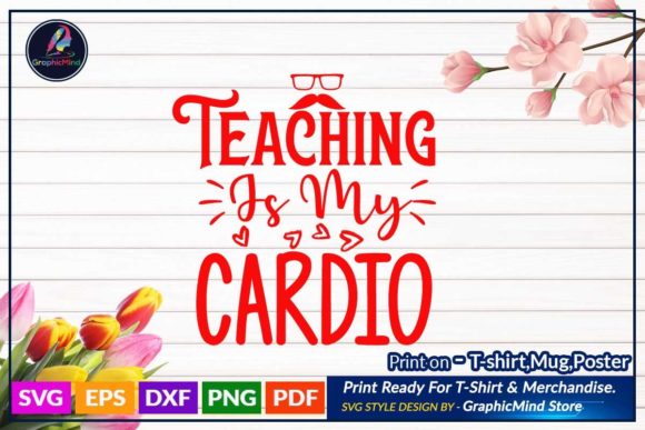 Teacher SVG T Shirt Design: A Versatile Graphics Asset for Crafts and Branding